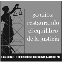 2014 National Crime Victims' Rights Week Resource Guide. Now Available Online. '30 Years: Restoring the Balance of Justice.' April 6-12, 2014